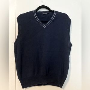 Navy Nautical Sweater Vest